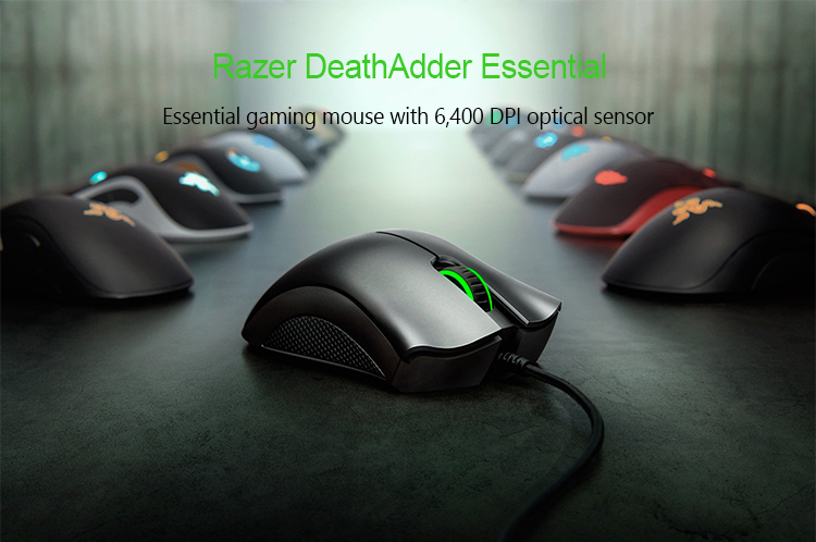 Razer Mouse Essential Viper Mini Deathadder V2 Mini Lancehead Wired Gaming Mouse 