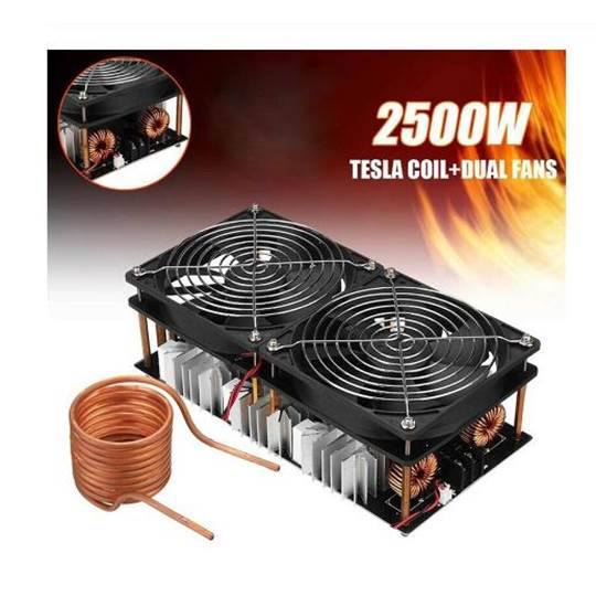 High frequency induction heating 2500W high power high frequency machine high frequency quenching intermediate frequency furnace without tap zvs